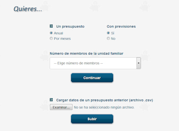 herramientas simulador de presupuesto